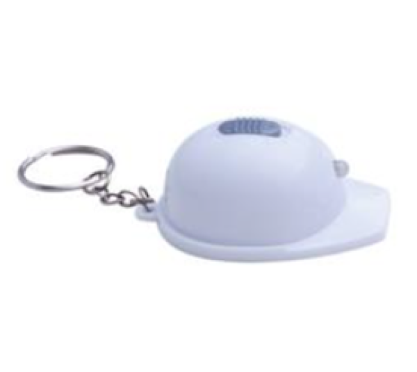 Llavero de plástico en forma de casco - 1,500 piezas